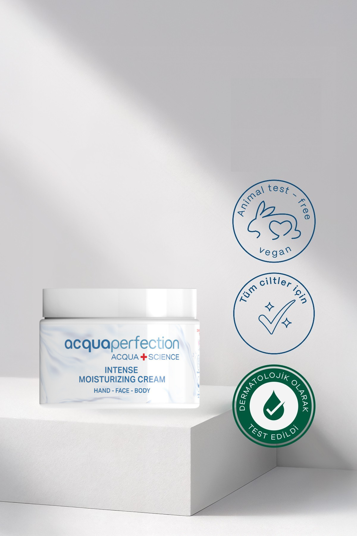 Intense Moisturizing Hand - Face - Body Cream 300ml