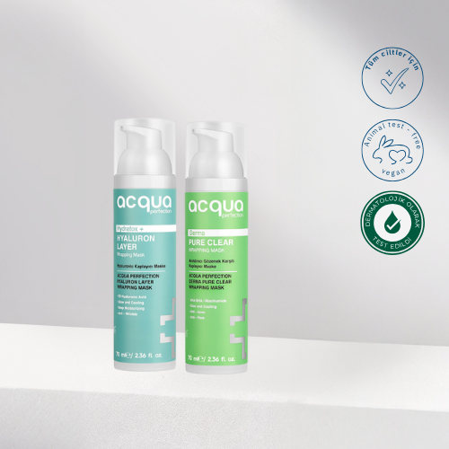 Ultra Nemlendirici ve Onarıcı ve Gözenek Sıkılaştırıcı Soyulabilir Maske Bakım Seti