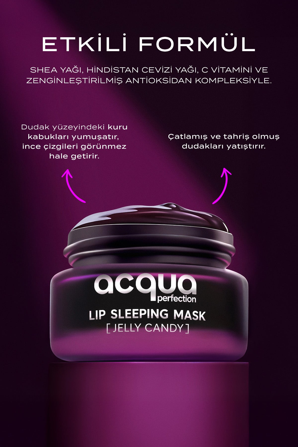 Lip Sleeping Mask Jelly Candy | Repairing &amp; Revitalizing Lip Mask