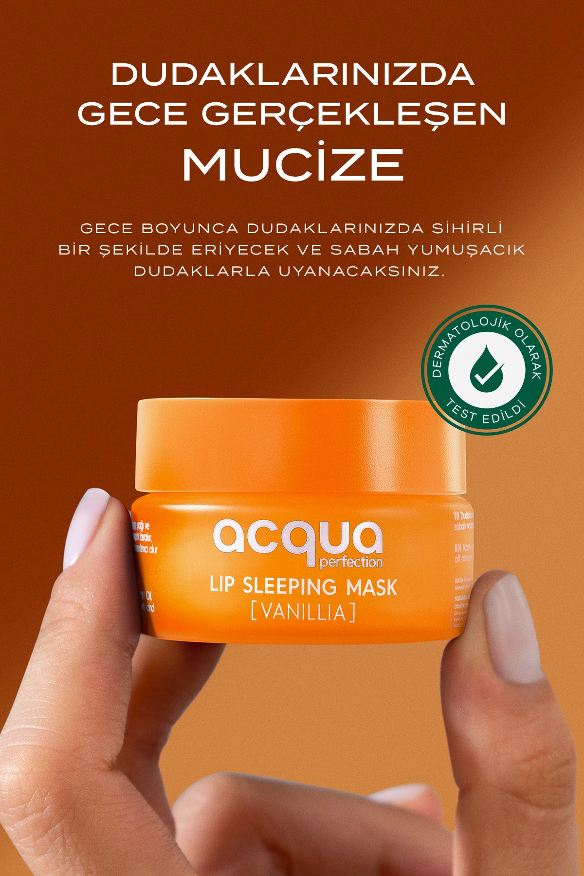Lip Sleeping Mask Vanilla | Onarıcı & Canlandırıcı Dudak Maskesi |
