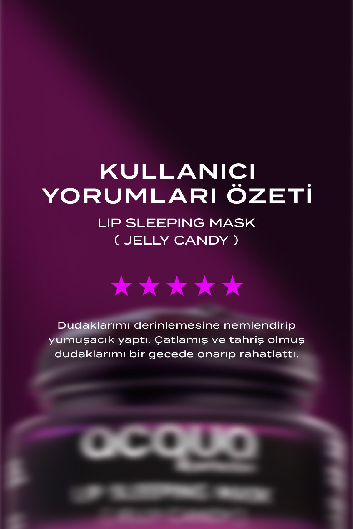 Lip Sleeping Mask Jelly Candy | Repairing &amp; Revitalizing Lip Mask