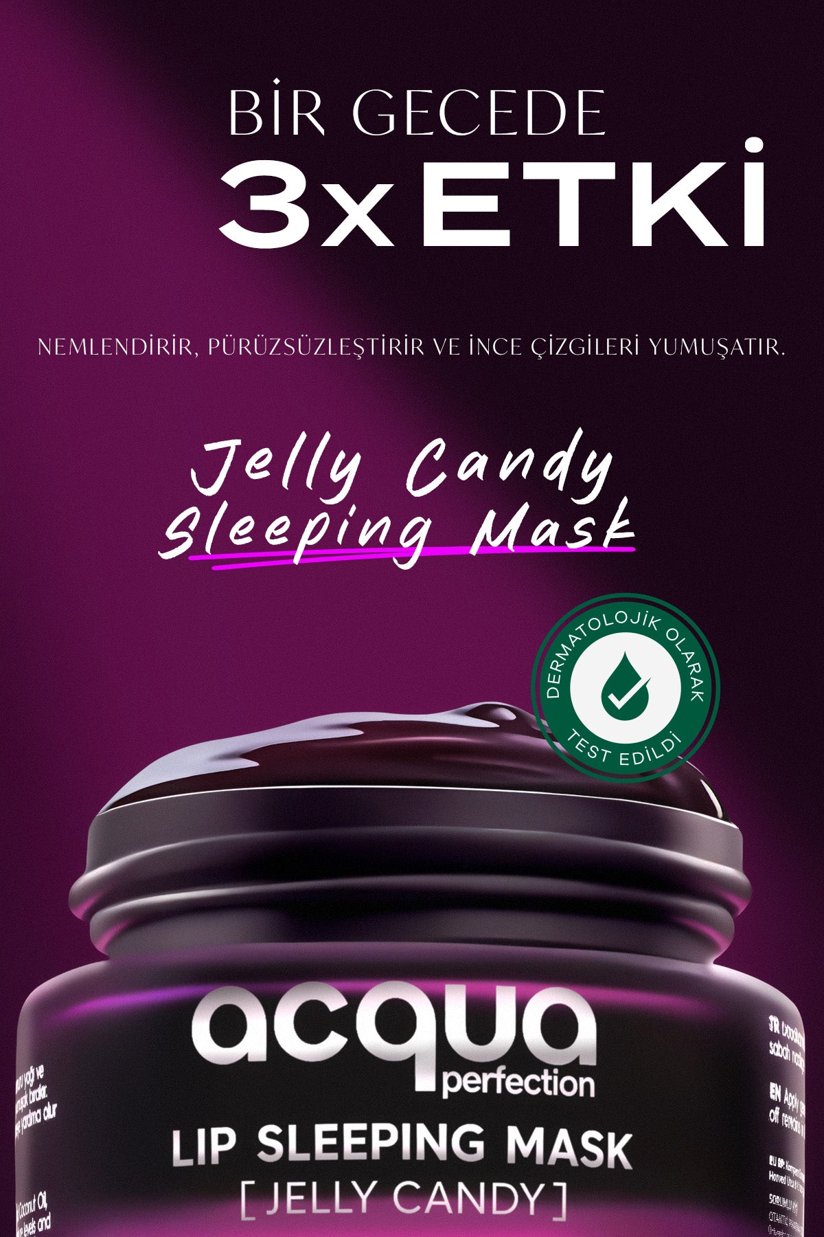 Lip Sleeping Mask Jelly Candy | Repairing &amp; Revitalizing Lip Mask