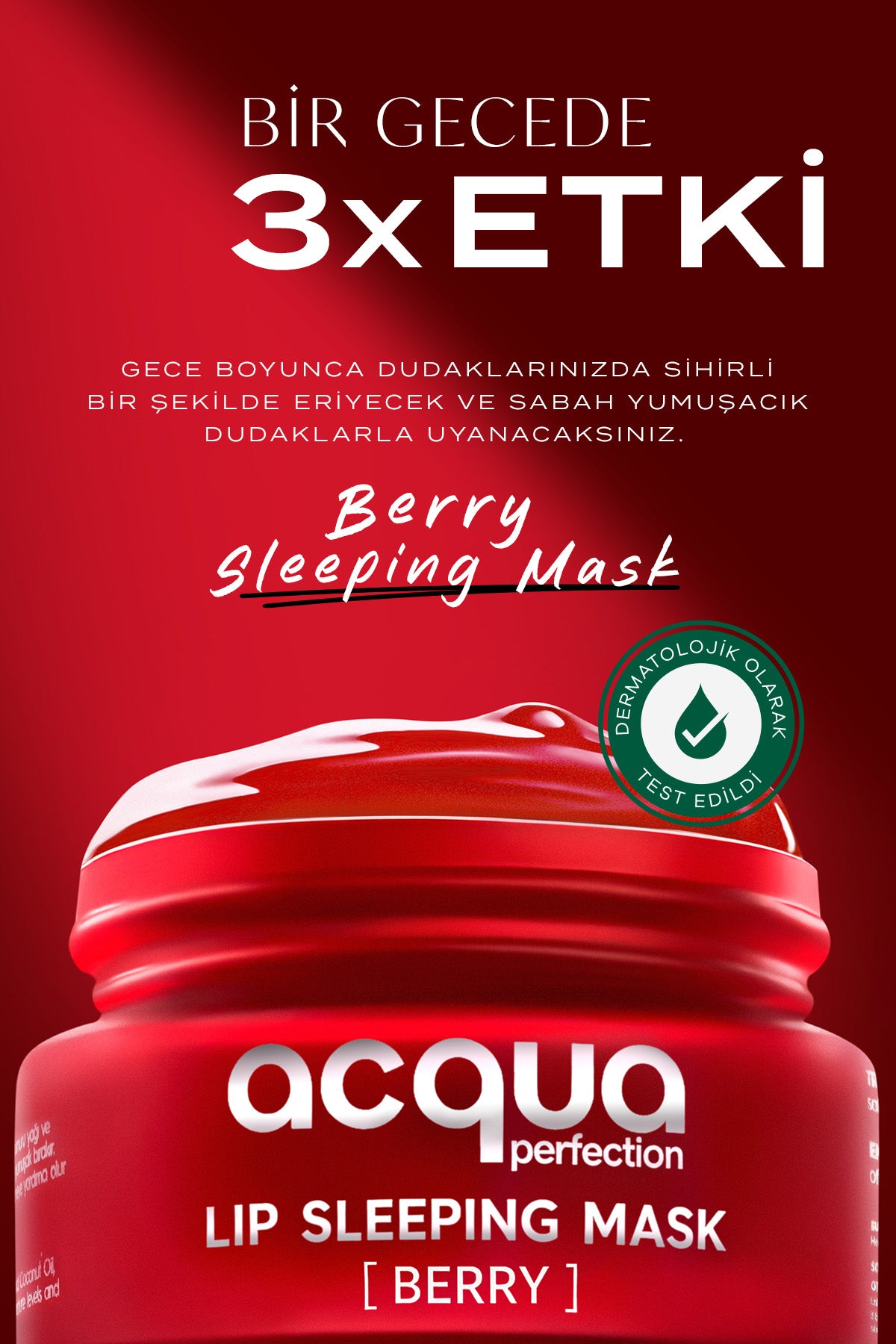 Lip Sleeping Mask Berry | Repairing &amp; Revitalizing Lip Mask