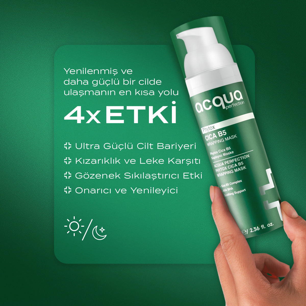 Phytox Cica B5 | Yatıştırıcı ve Onarıcı Soyulabilir Yüz Maskesi