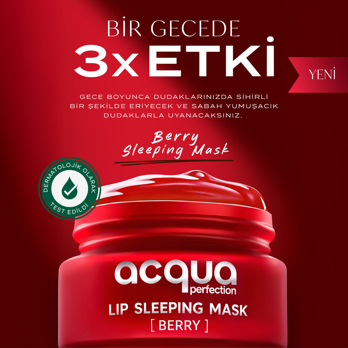 Lip Sleeping Mask Berry | Repairing &amp; Revitalizing Lip Mask